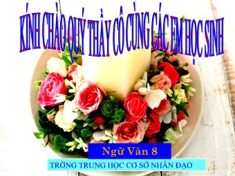 Bài giảng môn Ngữ văn Khối 8 - Đọc văn bản Tiết 77: Quê hương (Tế Hanh) - Trường THCS Nhân Đạo