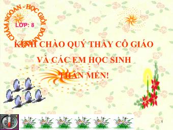 Bài giảng môn Ngữ văn Khối 8 - Tiết 39: Phân tích bài đọc Thông tin về ngày Trái đất năm 2000