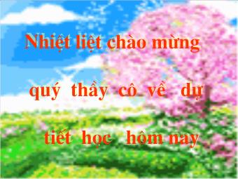 Bài giảng môn Ngữ văn Lớp 8 - Tiết 39: Phân tích bài đọc Thông tin về ngày Trái đất năm 2000