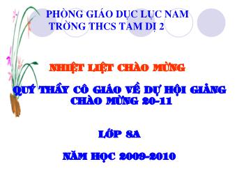 Bài giảng Ngữ văn 8 - Tiết 50: Tiếng Việt Dấu ngoặc đơn và Dấu hai chấm - Trương Thị Hiền