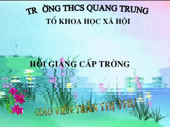 Bài giảng Ngữ văn Khối 8 - Tiết 27: Tình thái từ - Trần Thị Thu