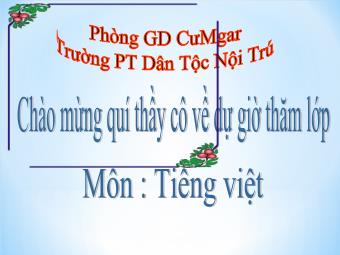 Bài giảng Ngữ văn Khối 8 - Tiết 37: Nói quá - Trường PT Dân tộc Nội trú