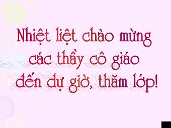 Bài giảng Ngữ văn Lớp 8 - Phân tích văn bản Tiết 45: Ôn dịch, thuốc lá