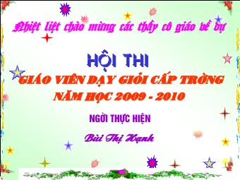 Bài giảng Ngữ văn Lớp 8 - Phần Tiếng Việt Tiết 43: Câu ghép - Bùi Thị Hạnh