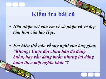 Bài giảng Ngữ văn Lớp 8 - Tiết 22,23: Cô bé bán diêm (An-đec-xen)