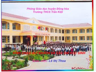 Bài giảng môn Ngữ văn 8 - Tiết 136: Ôn tập phần Tập làm văn - Trường THCS Trần Kiệt