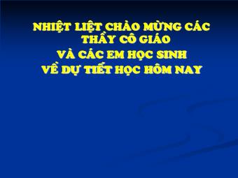 Bài giảng môn Ngữ văn 8 - Tiết 44: Làm văn Tìm hiểu chung về văn bản thuyết minh