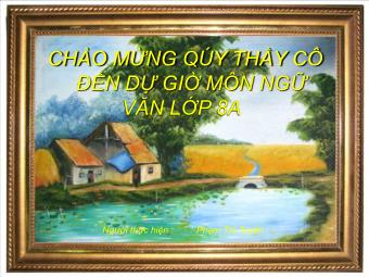 Bài giảng môn Ngữ văn Khối 8 - Tiết 38: Ôn tập truyện kí Việt Nam