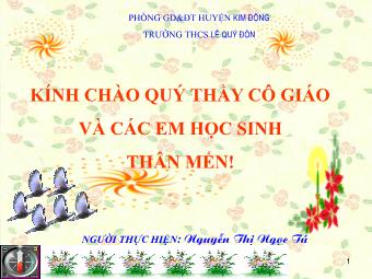 Bài giảng môn Ngữ văn Khối 8 - Tiết 38,39: Hai cây phong - Nguyễn Thị Ngọc Tú