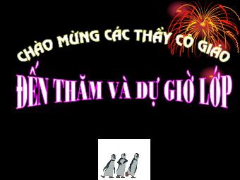 Bài giảng Ngữ văn 8 - Ngữ pháp Tiết 119: Lựa chọn trật tự từ trong câu (Luyện tập)