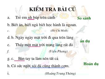 Bài giảng Ngữ văn Lớp 8 - Tiếng Việt Tiết 38: Nói quá (Bản chuẩn)