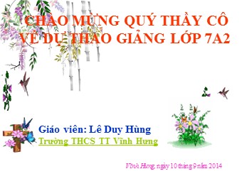 Bài giảng Lịch sử Lớp 7 - Bài 10: Nhà Lý đẩy mạnh công cuộc xây dựng đất nước - Lê Duy Hùng