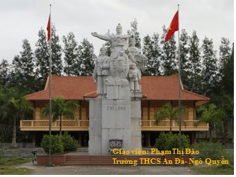 Bài giảng Lịch sử Lớp 7 - Bài 19: Cuộc khởi nghĩa Lam Sơn (1418-1427) - Phạm Thị Đào