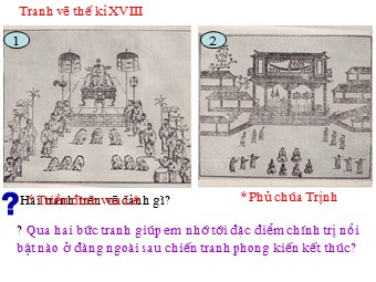 Bài giảng Lịch sử Lớp 7 - Bài 24: Khởi nghĩa nông dân đàng Ngoài thế kỉ XVIII (Bản mới)