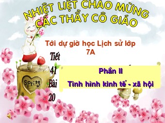 Bài giảng môn học Lịch sử Khối 7 - Bài 20, Phần 2: Nước Đại Việt thời Lê sơ (1428-1527)