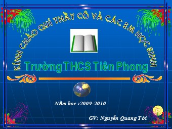Bài giảng Lịch sử Lớp 8 - Bài 28: Trào lưu cải cách Duy Tân ở Việt Nam nửa cuối thế kỉ XIX - Nguyễn Quang Tới