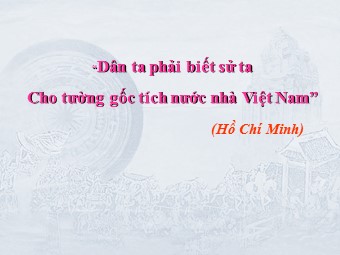 Bài giảng môn Lịch sử Khối 7 - Bài 25: Phong trào Tây Sơn (Chuẩn kiến thức)