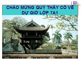 Bài giảng môn Lịch sử Lớp 7 -Tiết 21, Bài 12: Đời sống kinh tế, văn hóa (Tiếp theo)