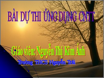 Bài giảng môn Lịch sử Lớp 7 - Tiết 32, Bài 17: Ôn tập chương II và chương III - Nguyễn Thị Kim Ánh