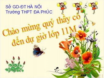 Bài giảng Sinh học Lớp 11 - Bài 16, Phần 2: Tiêu hóa ở động vật - Trường THPT Đa Phúc