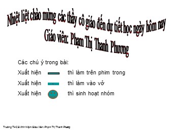 Bài giảng Đại số Lớp 6 - Chương 1 - Bài 16: Ước chung và bội chung - Phạm Thị Thanh Phương (Bản hay)