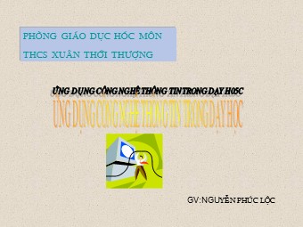 Bài giảng Đại số Lớp 6 - Chương 1 - Bài 17: Ước chung lớn nhất - Nguyễn Phúc Lộc