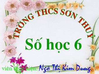 Bài giảng Đại số Lớp 6 - Chương 2 - Bài 7: Phép trừ hai số nguyên - Ngô Thị Kim Dung