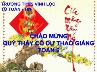 Bài giảng Đại số Lớp 6 - Chương 3 - Bài 11: Tính chất cơ bản của phép nhân phân số - Trường THCS Vĩnh Long