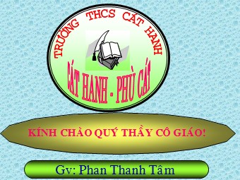 Bài giảng Đại số Lớp 6 - Chương 3 - Bài 7: Phép cộng phân số - Phan Thanh Tâm