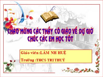 Bài giảng Đại số Lớp 6 - Chương 3 - Bài 9: Phép trừ phân số - Lâm Như Huệ