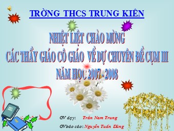 Bài giảng Đại số Lớp 6 - Chương 3 - Bài 9: Phép trừ phân số - Trần Nam Trung