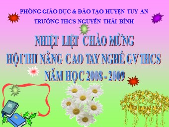 Bài giảng Đại số Lớp 6 - Chương 3 - Bài 9: Phép trừ phân số - Trường THCS Nguyễn Thái Bình