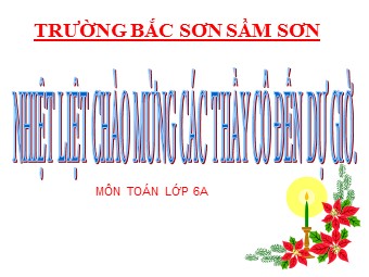 Bài giảng Đại số Lớp 6 - Chương 3 - Bài 9: Phép trừ phân số - Trường THCS Bắc Sơn