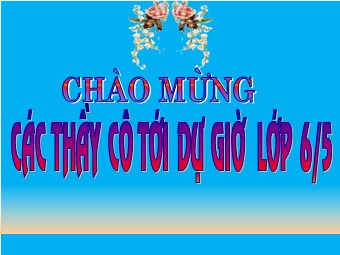 Bài giảng môn Đại số Lớp 6 - Chương 2 - Bài 7: Phép trừ hai số nguyên