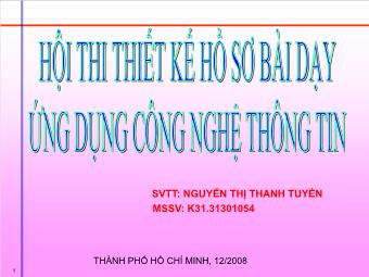 Bài giảng Sinh học Khối 12 - Bài 2: Phiên mã và dịch mã - Nguyễn Thị Thanh Tuyền