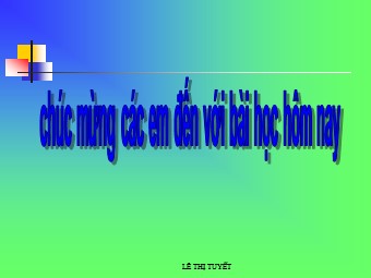 Bài giảng Đại số Khối 6 - Chương 1 - Bài 15: Phân tích một số ra thừa số nguyên tố