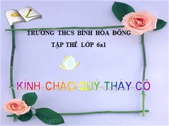 Bài giảng Đại số Khối 6 - Chương 3 - Bài 12: Phép chia phân số