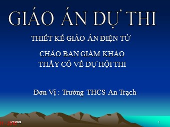 Bài giảng Đại số Lớp 6 - Chương 1 - Bài 14: Số nguyên tố. Hợp số, bảng số nguyên tố - Trường THCS An Trạch