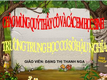 Bài giảng Đại số Lớp 6 - Chương 1 - Bài 16: Ước chung và bội chung - Đặng Thị Thanh Nga