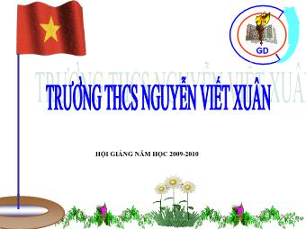 Bài giảng Đại số Lớp 6 - Chương 1 - Bài 17: Ước chung lớn nhất - Trường THCS Nguyễn Viết Xuân