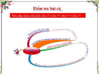 Bài giảng Đại số Lớp 6 - Chương 1 - Tiết 24, Bài 13: Ước và bội (Bản mới)