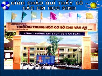 Bài giảng Đại số Lớp 6 - Chương 2 - Bài 13: Bội và ước của một số nguyên - Trường THCS Chu Văn An