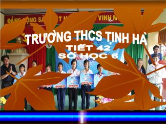 Bài giảng Đại số Lớp 6 - Chương 2 - Bài 3: Thứ tự trong tập hợp các số nguyên - Trường THCS Tịnh Hà