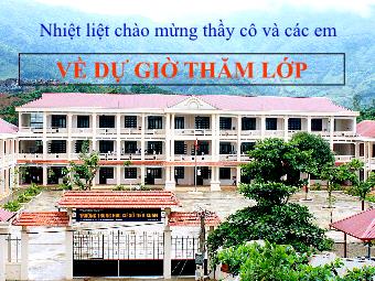 Bài giảng Đại số Lớp 6 - Chương 2 - Bài 4: Cộng hai số nguyên cùng dấu - Trường THCS Tiến Xuân