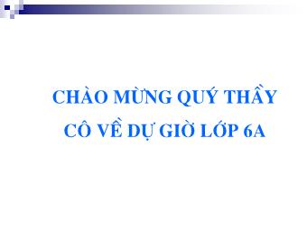 Bài giảng Đại số Lớp 6 - Chương 2 - Bài 4: Cộng hai số nguyên cùng dấu (Chuẩn kĩ năng)