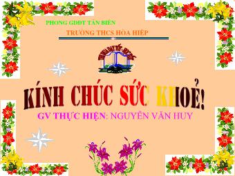 Bài giảng Đại số Lớp 6 - Chương 2 - Bài 5: Cộng hai số nguyên khác dấu - Nguyễn Văn Huy