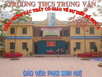 Bài giảng Đại số Lớp 6 - Chương 3 - Bài 7: Phép cộng phân số - Trường THCS Trung Văn