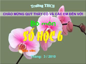 Bài giảng Đại số Lớp 6 - Chương 3 - Tiết 94, Bài 14: Tìm giá trị phân số của một số cho trước