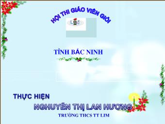 Bài giảng Đại số Lớp 6 - Tiết 88: Luyện tập - Nguyễn Thị Lan Hương