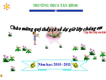 Bài giảng môn Đại số Lớp 6 - Chương 1 - Bài 17: Ước chung lớn nhất - Trường THCS Tân Bình